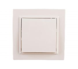 1-клавишный выключатель EKF Минск СП 10А бежевый ERV10-021-20 