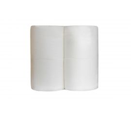 Туалетная бумага ООО Комус 2 слоя, белая, 100% целлюлоза, 50 м, 4 рулона в упаковке 771671 