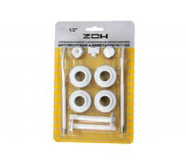 Комплект для радиатора Zox 1/2 с двумя кронштейнами 519637 