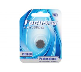 Литевая батарейка Focusray CR1620 BL1 627093 
