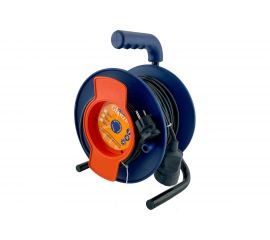 Силовой удлинитель на катушке Glanzen ПВС 2х1,5 арт. EC-40-010 00-00006539 