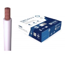 Монтажный гибкий провод Top Cable 1Х1 серый TOPFLEX H05V-K ПВ3 131G001.R100(100м) 