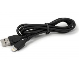 Кабель Mirex, USB 2.0 AM-8pin Lightning 1 метр, 2.4A, чёрный, в коробке 13700-008i2BK 