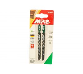 Пилки по дереву, фанере T144D (100х75х4.0 мм; 2 шт.) для лобзика MPS 3104-2 