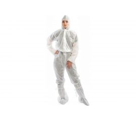 Защитный комбинезон ООО Мердигер полипропилен, 60 г, на молнии, р 44-46 9072 