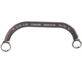 Мульти-комбинированный изогнутый ключ 12х14мм Jettools B9-4-1214 