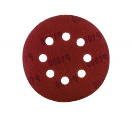 Круг шлифовальный перфорированный, 8 отверстий, 125 мм, P1000, 5 шт Росомаха 438810 