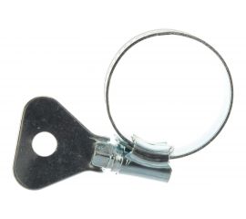 Металлические, червячные хомуты СИБРТЕХ 19-29мм, ширина 12мм, W1, с металлическим ключом, 2шт 476517 