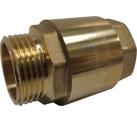 Обратный клапан WWSYSTEM пружинный муфтовый, 1"" с металлическим затвором К0100ВН 