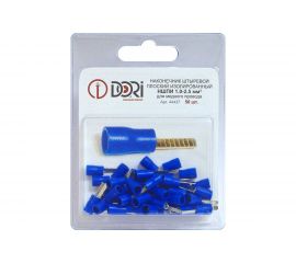 Штыревой плоский наконечник DORI НШПИ 1,0-2,5 мм2 50 шт 44437 