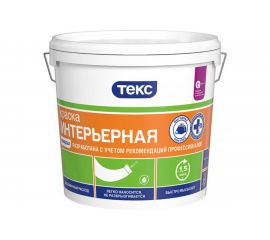 Интерьерная краска в/д Текс универсал 40 кг 23074 