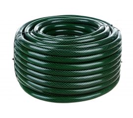 Поливочный шланг Yard Люкс, ПВХ, армированный, зеленый, 3-х слойный, 1,85 мм, D 3/4, 50 м 66-3-050 