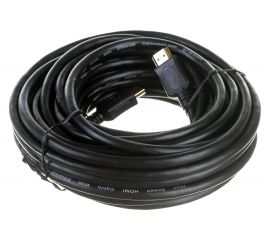 Кабель HDMI Cablexpert 10м v2.0 19M/19M серия Light черный позолоченные разъемы экран пакет CC-HDMI4L-10M 
