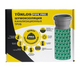 Комплект для шумоизоляции канализационных труб TONLOS Pipe Pro 4005910000 