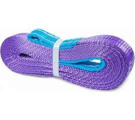 Текстильный ленточный буксир TOR БТЛ 4,5 т 6,0 м петля-петля 1009812 