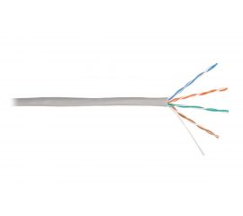 Кабель NIKOLAN U/UTP 4 пары, серый, 100м NKL 2101A-GY 