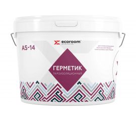 Акриловый герметик ECOROOM AS-14 (пароизоляционный; 7 кг) E-Герм-4185/7 