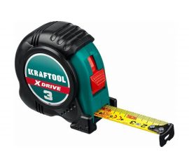Рулетка KRAFTOOL X-Drive 10м х 25мм 34122-10 
