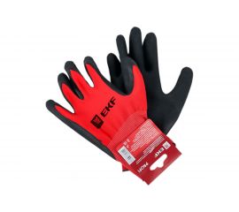 Рабочие перчатки EKF Expert PROFI с рельефным латексным покрытием, 15 класс, 10 размер pe15nl-10-proxima 