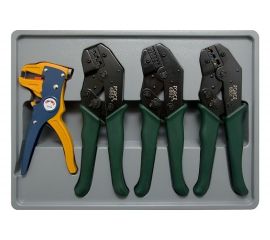 Набор обжимных клещей для зачистки проводов FORCE 5048 