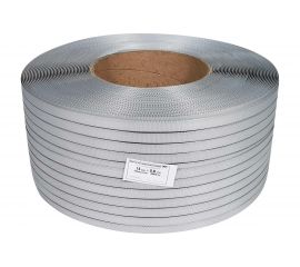 Лента Кордленд ПП, 15х0,8 мм х 2 км, 210 кгс, серый, М/ПА PP-00658 