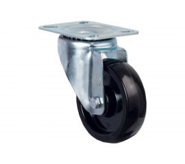 Колесо термостойкое фенольное поворотное 100 мм MFK-TORG EM01-BKB-100 