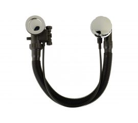 Слив-перелив для ванны Veragio SBORTIS автоматический, пластик, хром VR.SBR-8332.CR 