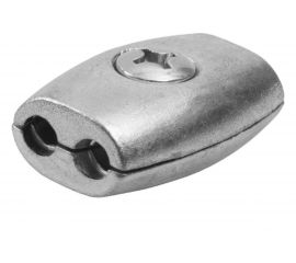 Зажим троса ""Бочонок"" 20 шт. (4 мм; ТФ5) Зубр 4-304455-04 