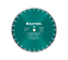 Диск алмазный отрезной KRAFTOOL Laser-beton по бетону и камню, 400 мм 36686-400 
