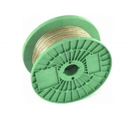 Стальной трос в ПВХ оплетке BEFAST DIN 3055, 5/6, 150 м. TCPVC0506150S 