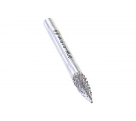 Борфреза твердосплавная гиперболическая с точечным торцом с двойной насечкой (6х16 мм; хвостовик 6 мм) ПНЕВМО-ТРЕЙД G0616-M06 