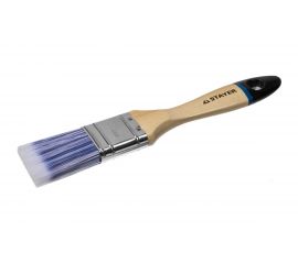 Кисть для воднодисперсионных и акриловых ЛКМ STAYER EURO АQUA плоская, искусственная щетина, деревя ручка, 1,5/38мм 01062-038 