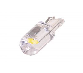 Автолампа SKYWAY светодиодная, T10W5W, 12 В, COB, 1 контакт, белая, салон, габариты, номер, стопы S08201425 