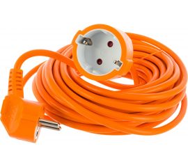 Удлинитель-шнур с 1-й розеткой с заземлением Electraline, с защитой от детей 10м 01640 