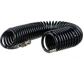 Шланг спиральный (10 м; 8х10 мм; 12 атм) для пневмоинструмента АвтоDело 42400 12921 