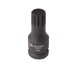 Торцевая насадка (1/2"; SPLINE; M18) для болта задней ступицы VAG МАСТАК 100-42018 