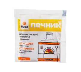 Печник от сажи в печах 50 г Искра ПЕЧ50 