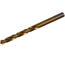 Сверло по металлу (10х133х87 мм; А1; Р9; нитрид титана) Туламаш 56362 