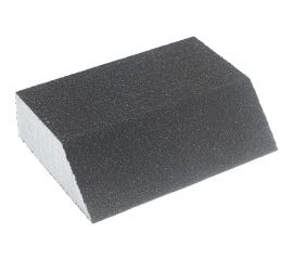 Губка шлифовальная МАСТЕР (100х68х42х26 мм; Р80) Зубр 35613-080 