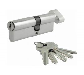 Цилиндровый механизм НОРА-М ЕСО Z ЛВ-80 45-35 хром Х 16097 