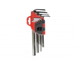 Набор шестигранных ключей ABTOMTOOL РROFFI 9 пр, DIN3124, CrV, малые 56109 