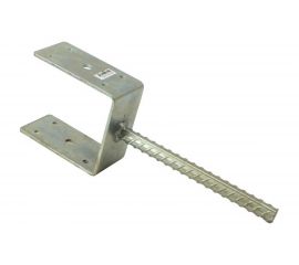 Анкерное основание столба Rock тип U RPS 100U 101х120х4 мм 480507 