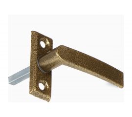 Оконная ручка Латунина РО-10 антик золото А841 