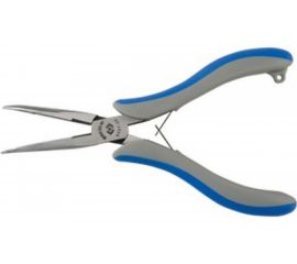 Удлиненные загнутые утконосы пассатижи, длина 154 мм KING TONY 6337-06 