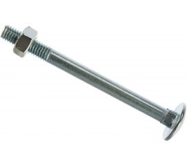 Мебельный болт Tech-Krep DIN603 оцинк. М8х90 с гайкой 2 шт 108773 