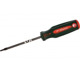 Отвертка Torx с отверстием TH9х75мм Hans 0450TH09 