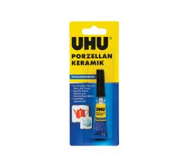 Секундный клей для керамики UHU PORZELLAN 3г 47695 