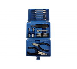 Набор инструментов 26 предметов (164x49x107 мм, синий) Stinger W0414 