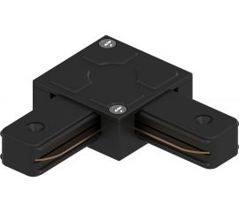 Угловой коннектор для шинопровода FERON черный, LD1007 41737 