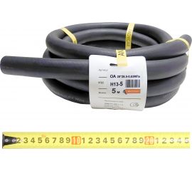 Шланг резиновый 3-х слойный маслобензостойкий ГОСТ 10362-2017 (20х28.5 мм; 6.3 атм.; бухта 5 м) Andycar H13-5 